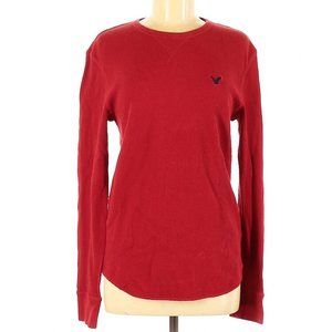 American Eagle red thermal top